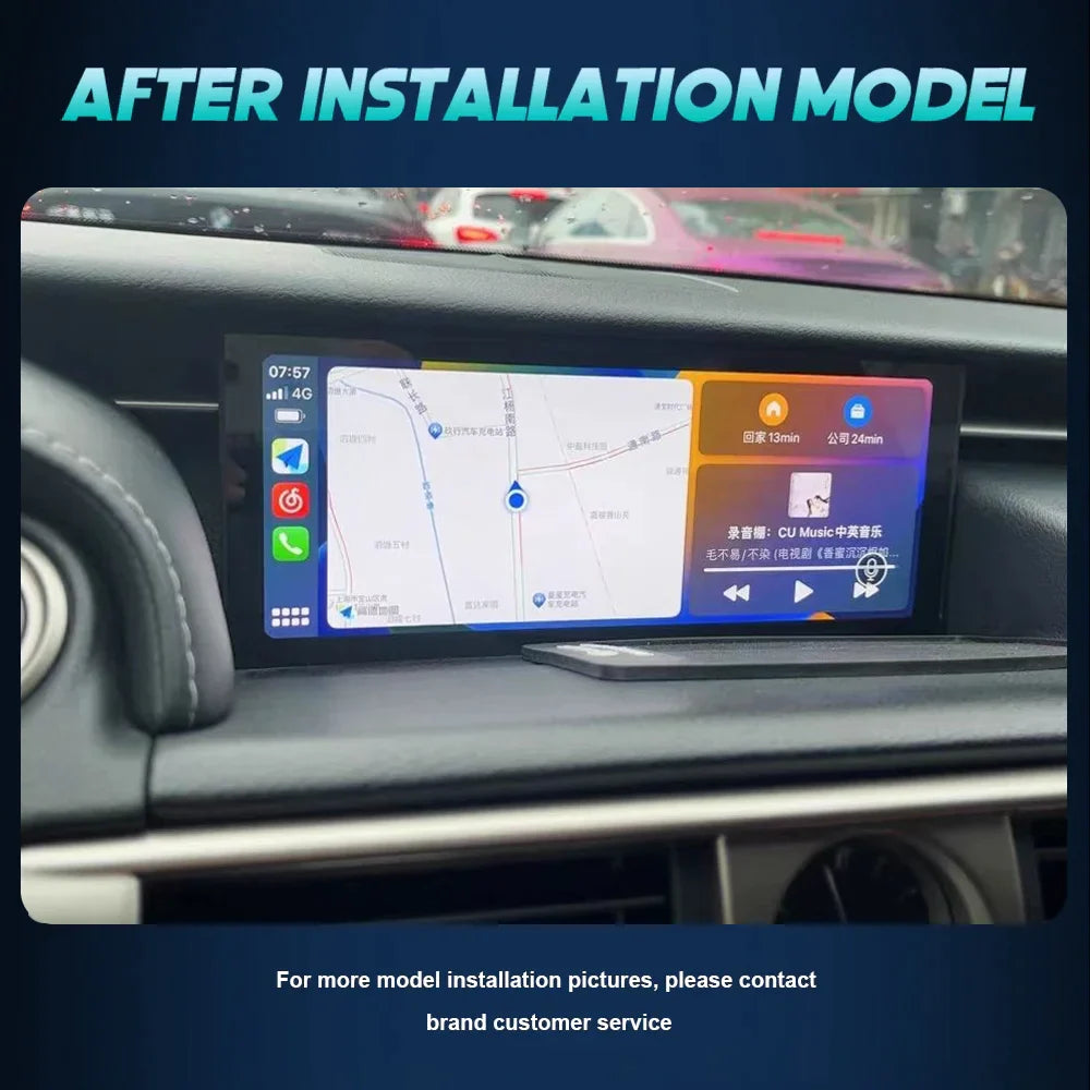 10.25" Multimedia Player Android 13 CarPlay For Lexus IS/RC 200 250 300 350 200t 300h 2013-2018