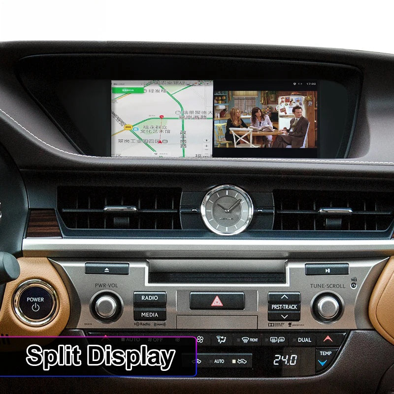 10.25 Inches Android Screen Display for Lexus ES250 ES350 ES300H 2012-2018