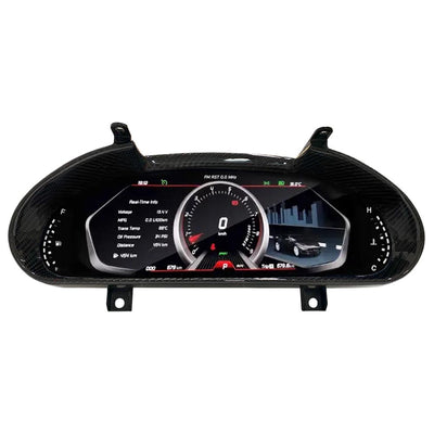 12.3" LCD Digital Cluster For Maserati GranTurismo GT/GC Quattroporte 2004-2018 Linux Digital LCD Dashboard Instrument Gauge Cluster