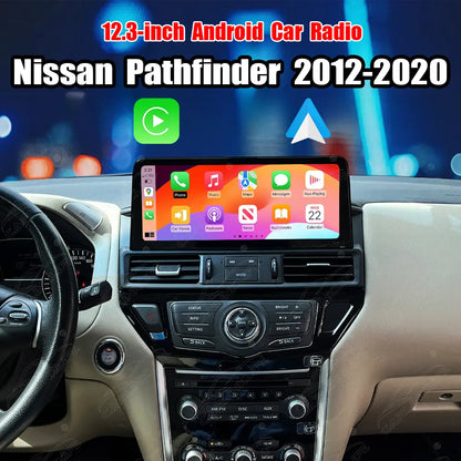 Nissan Pathfinder 2012-2020 12.3" Android Car Stereo Apple CarPlay Android Auto Screen Upgrade