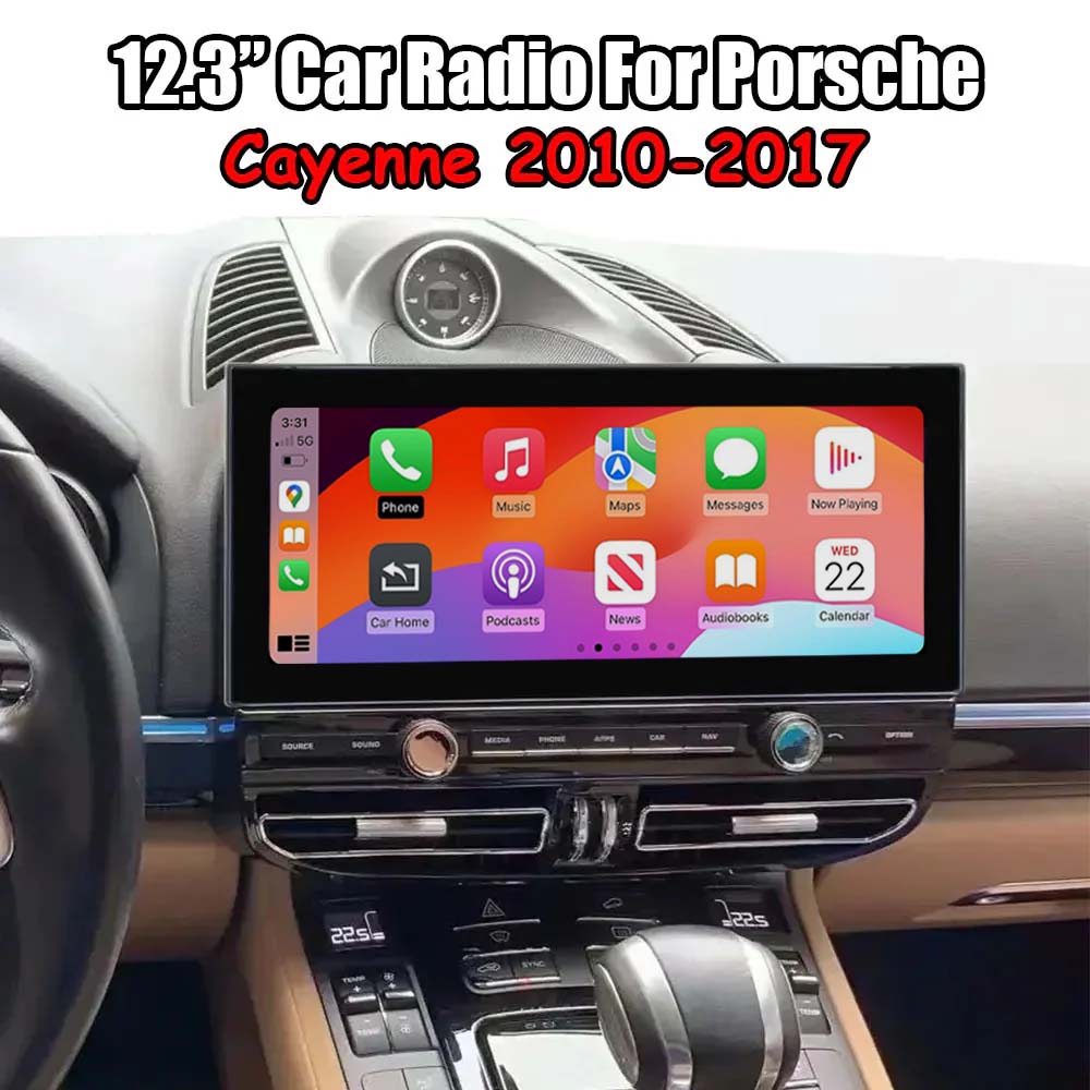 12.3 inch Car Radio for Porsche Cayenne 2010-2017