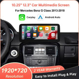 Mercedes Benz G Class 2013-2018 Wireless Apple CarPlay Android Auto Car Multimedia Linux Touch Screen