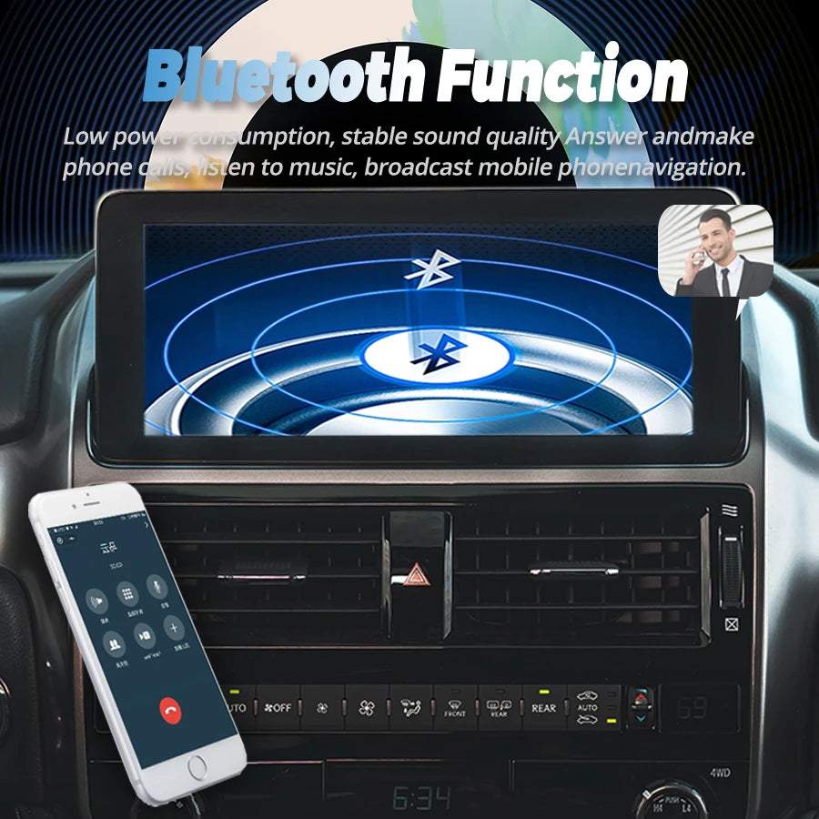 Lexus GX460 2014 - 2021 with Navi CarPlay Multimedia Video Player All-new Car Radio (Retain Original System)