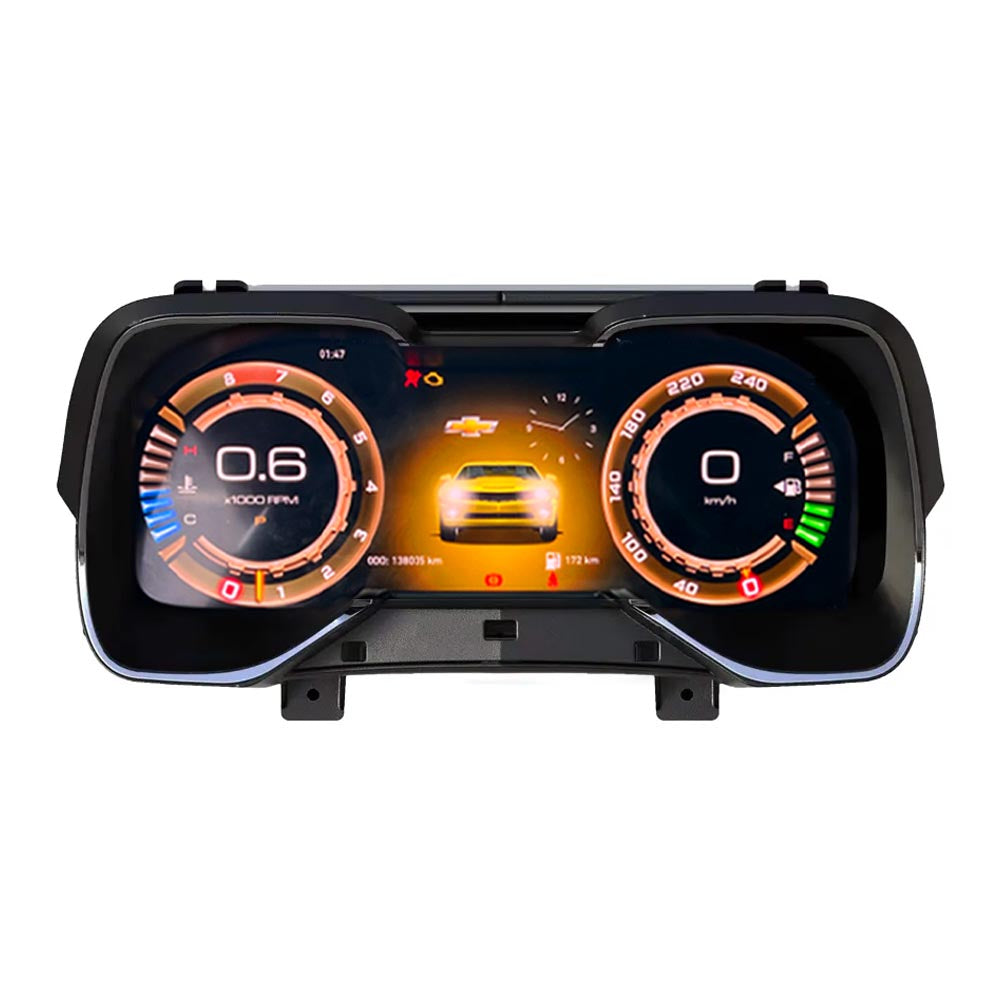 12.3" LCD Digital Cluster For Chevrolet Camaro 2010-2015 Linux Digital LCD Dashboard Instrument Gauge Cluster