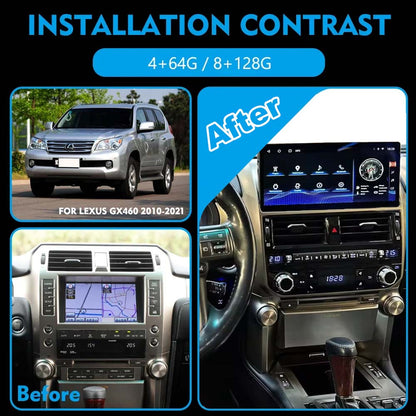 Lexus GX460 2010 - 2021 CarPlay Multimedia Video Player All-new Car Radio