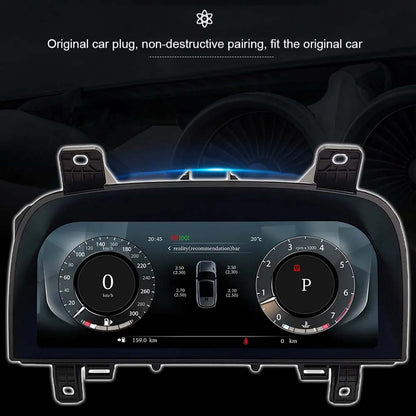12.3" LCD Digital Cluster For Land Rover Discovery 4 LR4 2009-2016 Range Rover Sport 2010-2013 Linux Digital LCD Dashboard Instrument Gauge Cluster