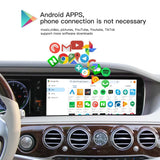 Wireless Carplay Android Auto Full Screen LVDS Interface for Mercedes Benz S CLS C257 NTG 5.5 6.0 Without Touch Screen