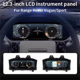 12.3" LCD Digital Cluster For Range Rover 2013-2017 L405 L494 Linux Digital LCD Dashboard Instrument Gauge Cluster