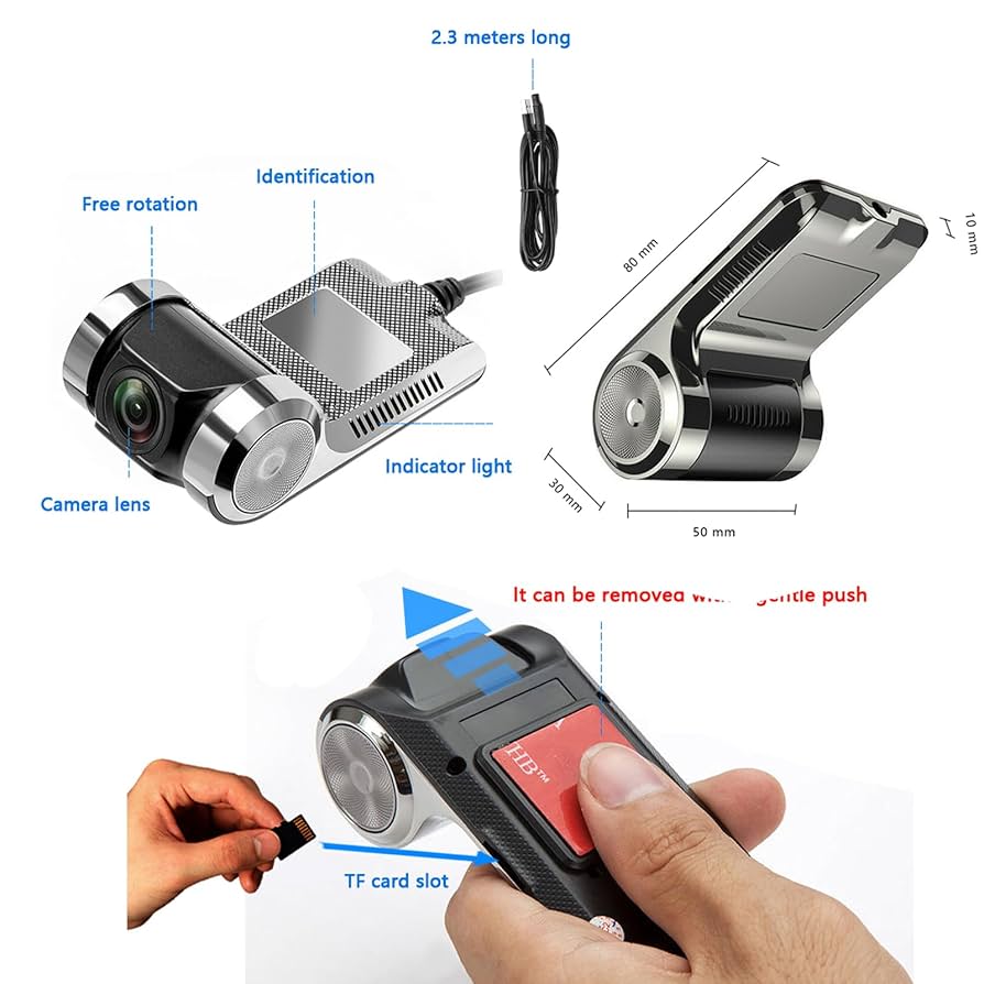 USB Car Camera ADAS Dash Cam