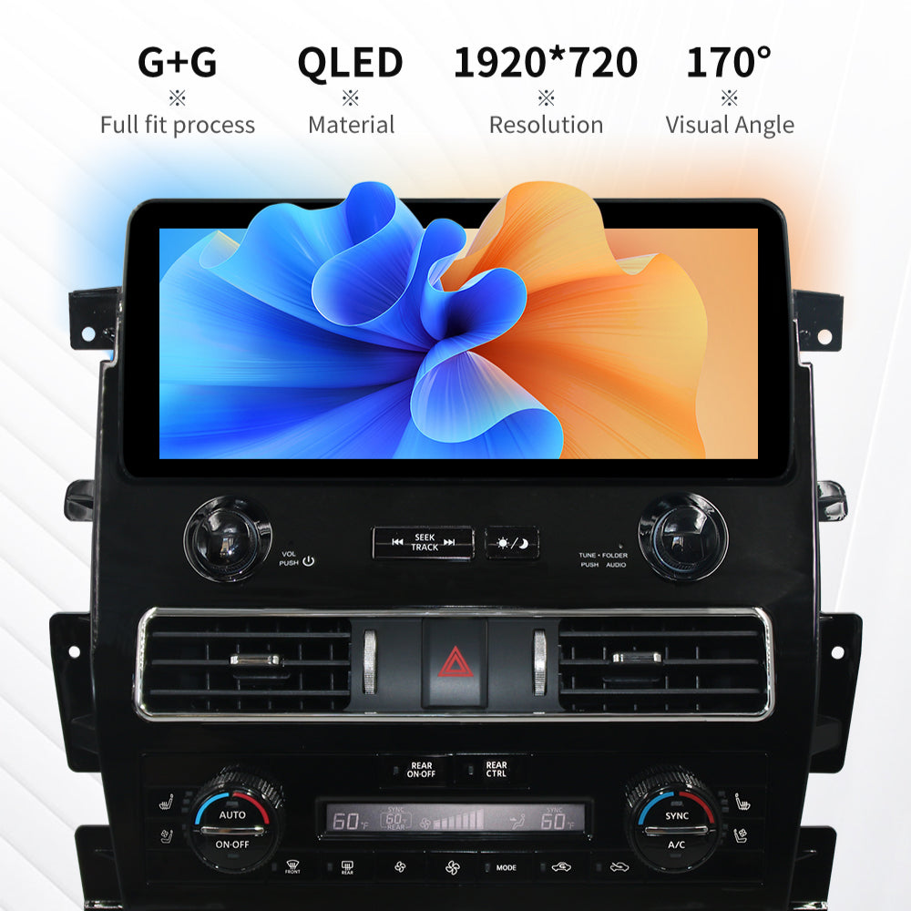 Nissan Patrol Y62 2010-2021 ARMADA Car Stereo Android Car Radio GPS Navigation Multimedia Player Head Unit with CarPlay