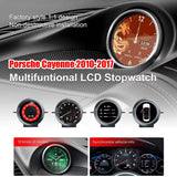 2.1 inch LCD Sport Chrono Digital Display Smart Stopwatch for Porsche Cayenne 2010-2017