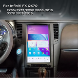 INFINITI QX70 FX35 FX37 FX50 2009-2016 Tesla-Style Touch Screen Car Radio GPS Navigation Player with CarPlay