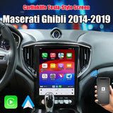 12.1 inch Android Car Radio for Maserati Ghibli 2014-2019 Stereo Replacement Tesla-Style Screen Built-in Carplay/Android Auto