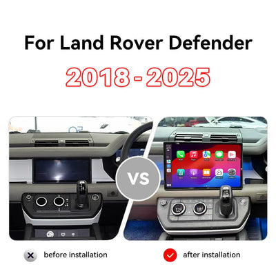 13.3 inch Android Car Radio for Land Rover Defender 2018-2025 Car Stereo CarPlay Multimedia Player