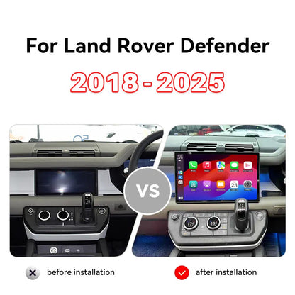 13.3 inch Android Car Radio for Land Rover Defender 2018-2025 Car Stereo CarPlay Multimedia Player