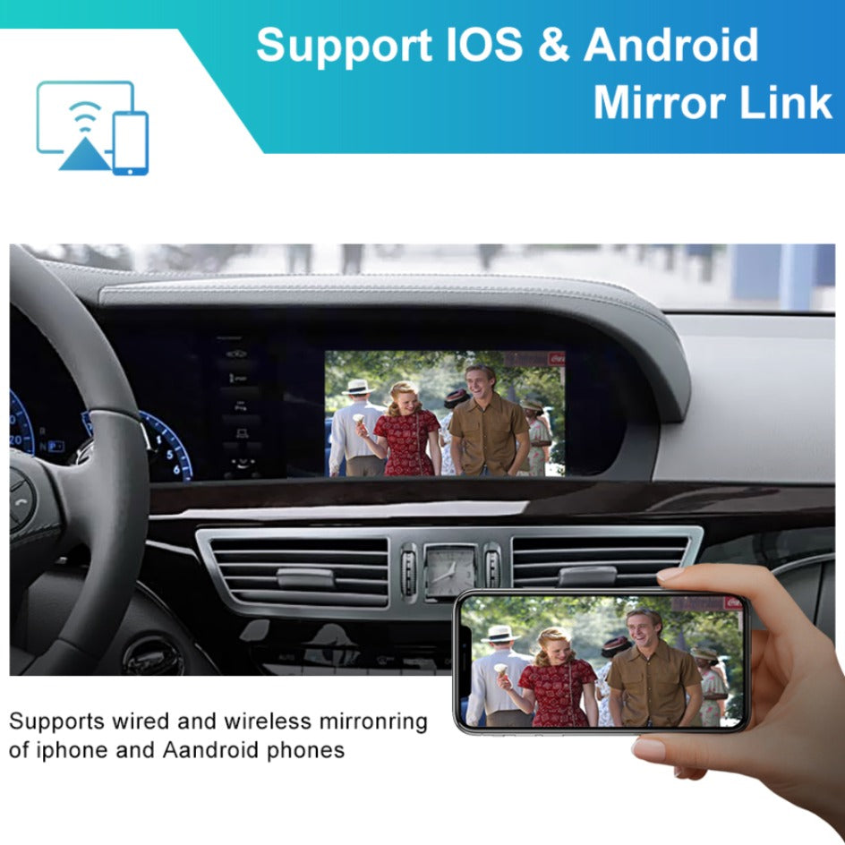 Wireless CarPlay module for Mercedes Benz S-Class / CL W221 2006-2012  Android Auto Mirror Link AirPlay