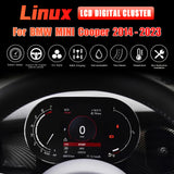 LCD Digital Cluster For BMW MINI Cooper 2014-2023 Linux Digital LCD Dashboard Instrument Gauge Cluster