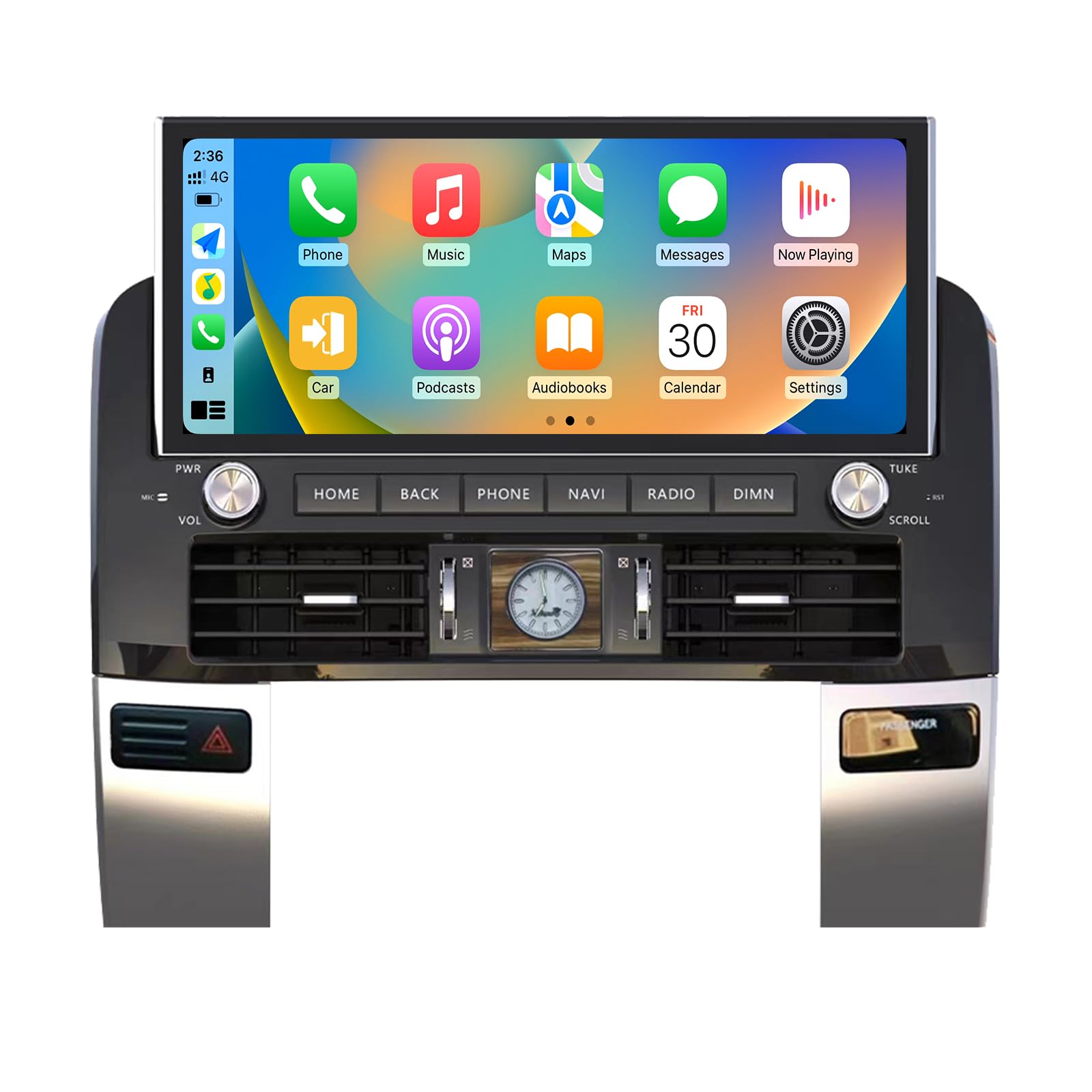 12.3'' Android Car Radio For Toyota Land Cruiser Prado 120 For Lexus GX470 2002-2009 Car Stereo CarPlay Multimedia Player