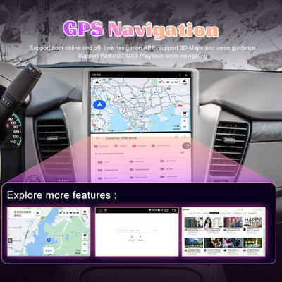 Chevrolet Suburban Tahoe GMC Yukon 2014-2020 Tesla-Style Head Unit 14.4 Inch Qualcomm Android Car Radio