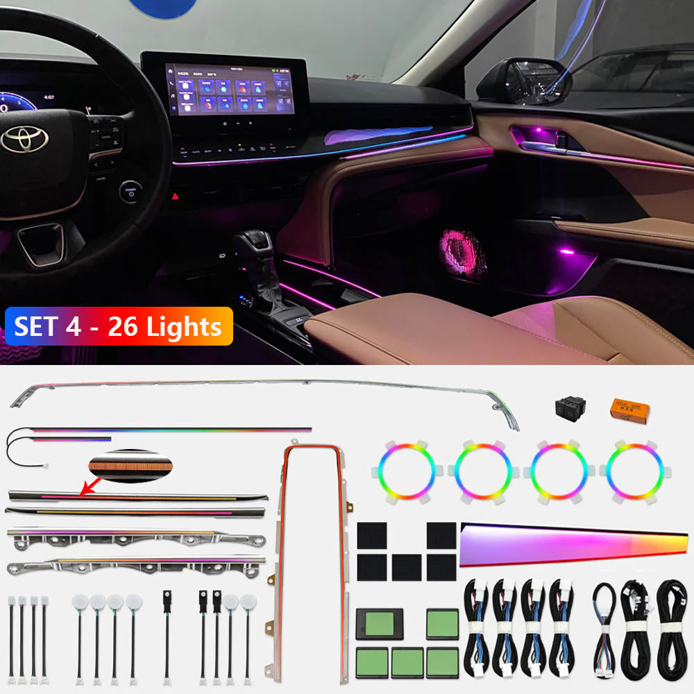 Toyota 9th Camry 2024+ Ambient Light Kits