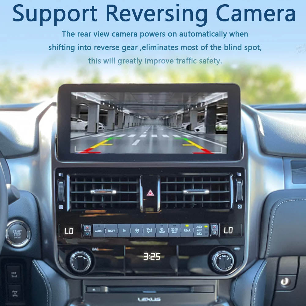 Android 13.0 Multimedia Interface for Lexus GX460 2022-2023 with Youtube, Google Play