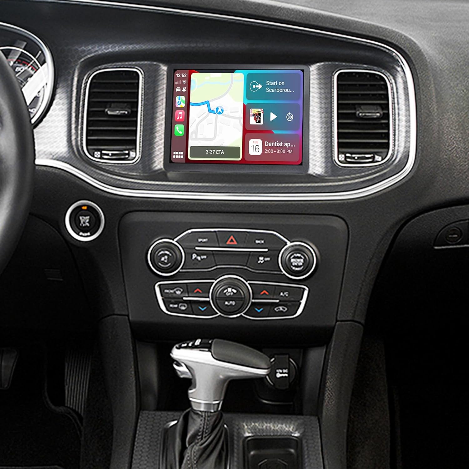 Dodge Charger/Challenger 2015-2019 HD Touch Screen Android 11-Wireless Carplay & Android Auto