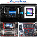 12.1 inch Car Radio for Nissan Titan 2016-2019 Stereo Replacement Tesla-Style Screen GPS Navigation Multimedia Player