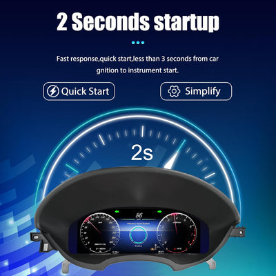LCD Digital Cluster For Mercedes Benz CLS C218 W218 2013-2017 Linux Digital LCD Dashboard Instrument Gauge Cluster