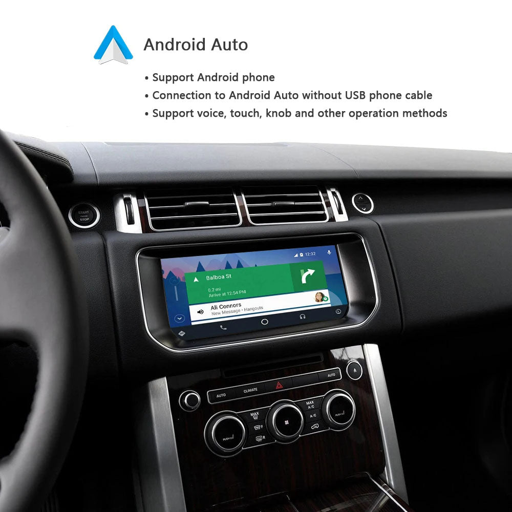 Wireless Apple CarPlay Android Auto Module for Range Rover 10.25 Inch Display Screen IMC System Model