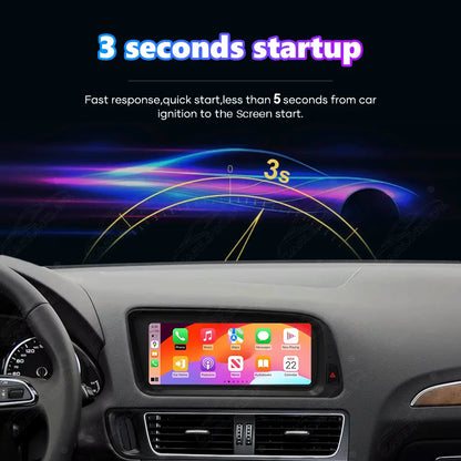 8.8 Inch Linux Touch Screen For Audi Q5 2009-2017 Wireless Carplay Android Auto Car Radio