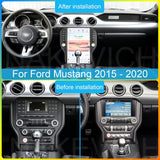 Ford Mustang 2015-2020 Tesla-Style Vertical Touch Screen Multimedia Player