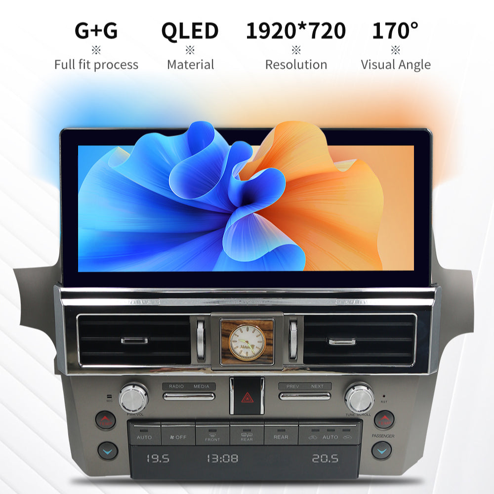 Lexus GX 460/400 2010-2021 12.3inch Car Stereo Android Car Radio GPS Navigation Multimedia Player Head Unit with CarPlay