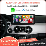 Mercedes Benz GLK X204 2008-2015 Wireless Apple CarPlay Android Auto Car Multimedia Linux Touch Screen