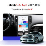 INFINITI G25 G37 2007-2013 TESLA-STYLE SCREEN 14.4" Android 11 (Mark 6)