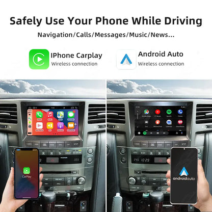 8 inch Android Car Radio For Lexus LX570 2007-2015 Car Stereo CarPlay Multimedia Player