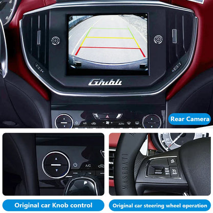 Wireless Apple CarPlay Android Auto Interface for Maserati Quattroporte Ghibli 2014-2018