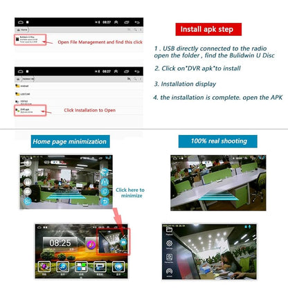 USB Car Camera ADAS Dash Cam