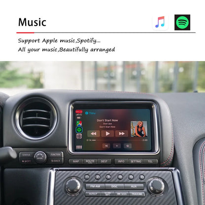 Wireless Apple CarPlay Device for Nissan GT-R 2007-2016 IOS Car Play Android Auto Upgrade Module