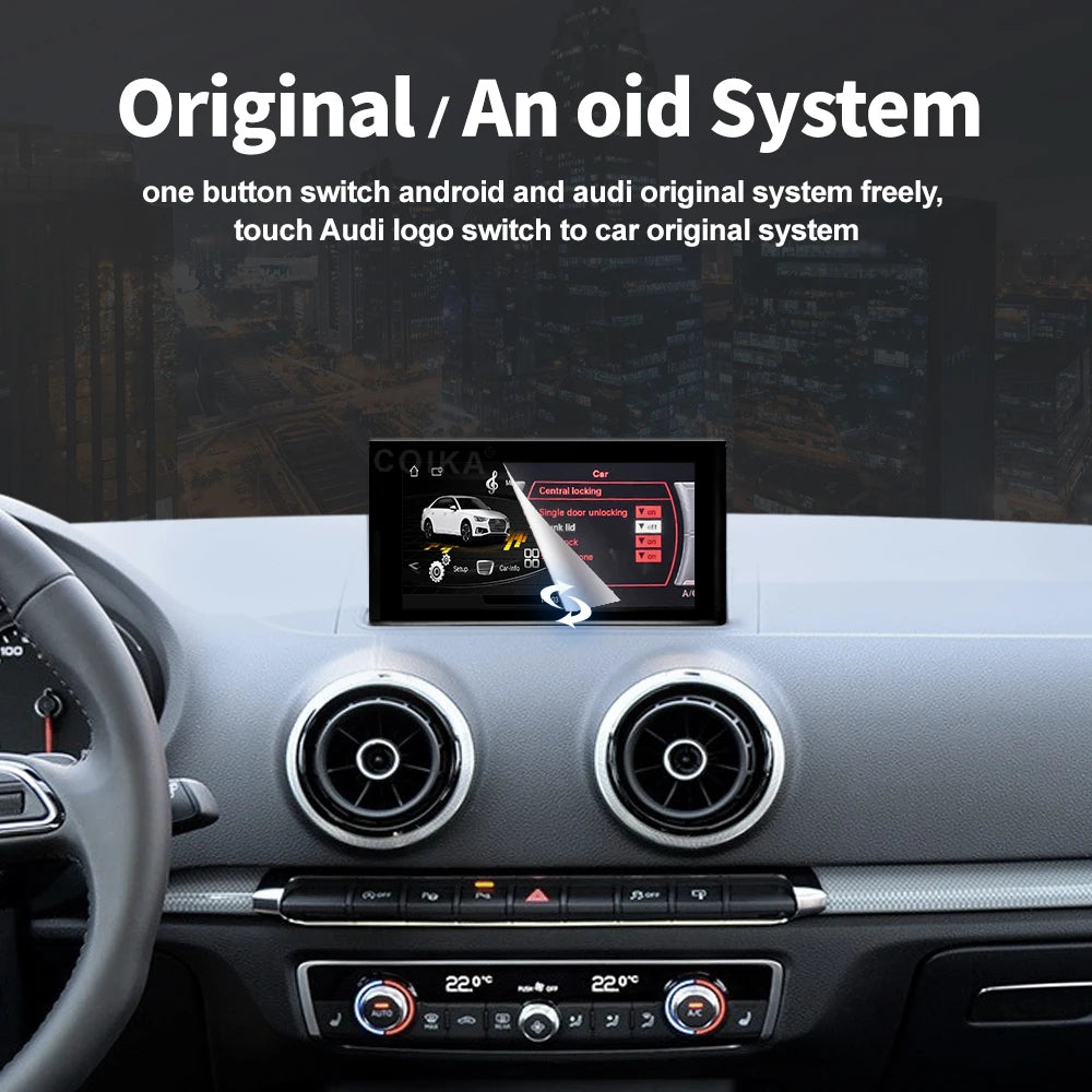 Android 13 System Car Radio Player For Audi A3 2013-2018