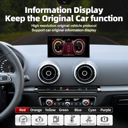 Android 13 System Car Radio Player For Audi A3 2013-2018