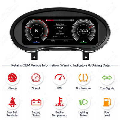 Audi A3 Q2 (2013-2020) Digital Cluster with CarPlay