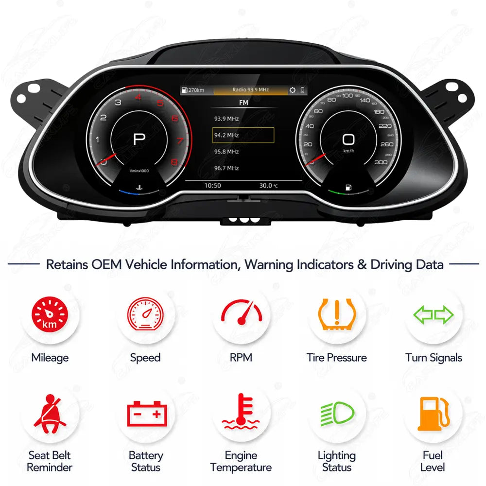 Audi A4 (2013-2016) Digital Cluster with CarPlay