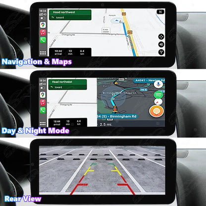 10.25"/12.3" Linux Touch Screen For Audi A4 A5 2009-2016 Wireless Carplay Android Auto Car Radio