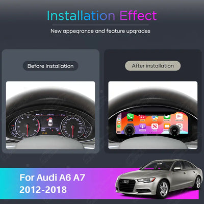 Audi A6 A7 (2012-2018) Digital Cluster with CarPlay