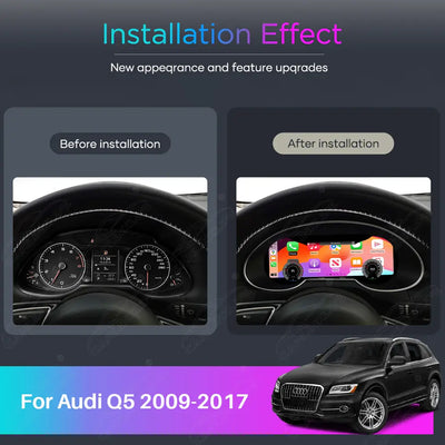 Audi Q5 (2009-2017) Digital Cluster with CarPlay