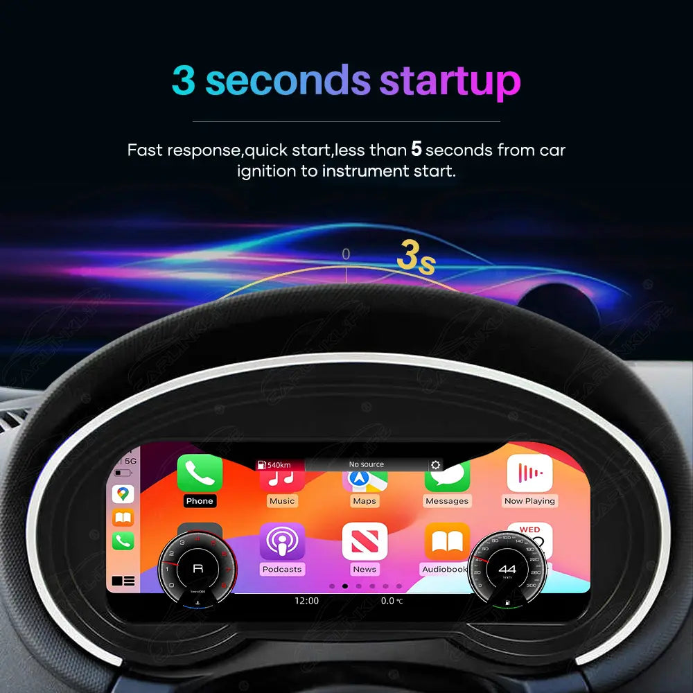 Audi TT (2008-2014) Digital Cluster with CarPlay