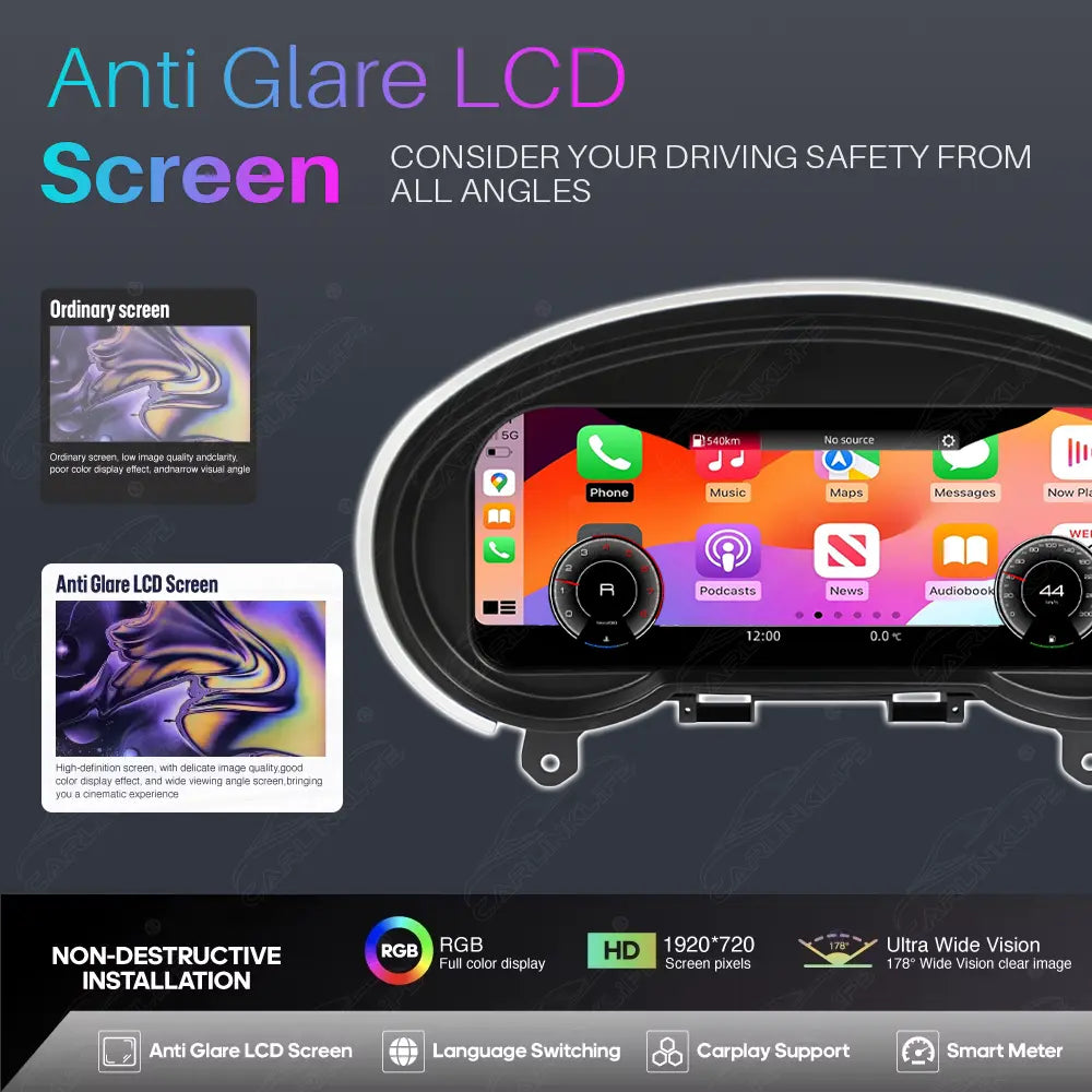Audi TT (2008-2014) Digital Cluster with CarPlay
