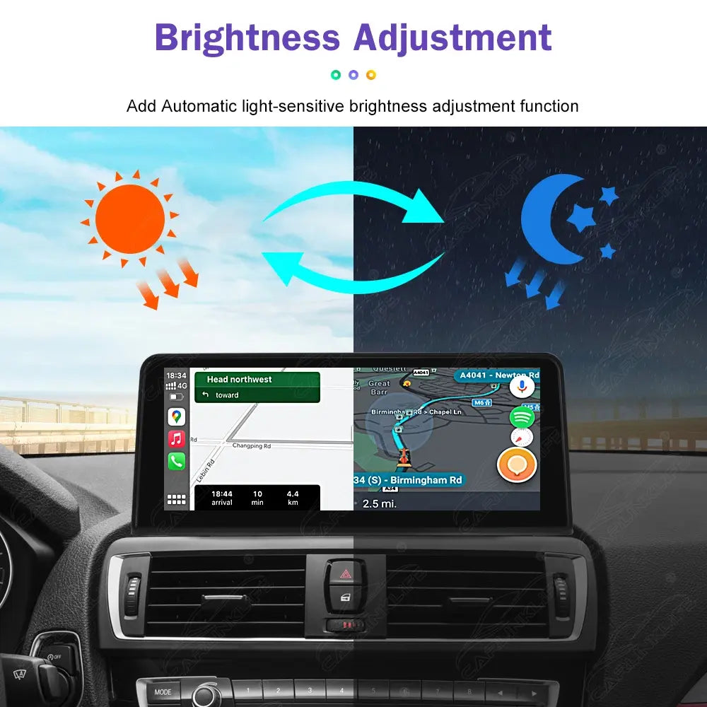 10.25 LINUX SCREEN BMW 3/4 Series F30 F31 F32 F33 F34 F36 UPGRADE Wireless Carplay/Android auto
