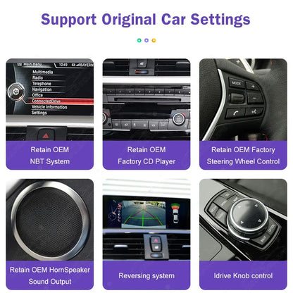 10.25 LINUX SCREEN BMW 3/4 Series F30 F31 F32 F33 F34 F36 UPGRADE Wireless Carplay/Android auto