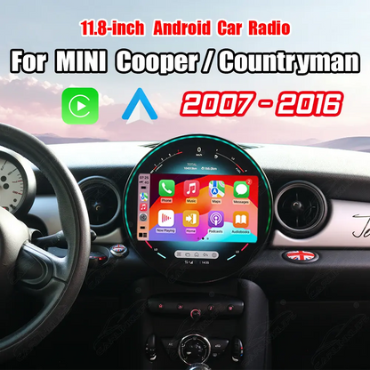 11.8" Android Car Radio for BMW MINI Cooper/Countryman R56/R60 2007-2016 Car Stereo CarPlay Multimedia Player